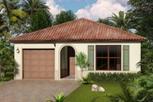 Model home for a new FL community