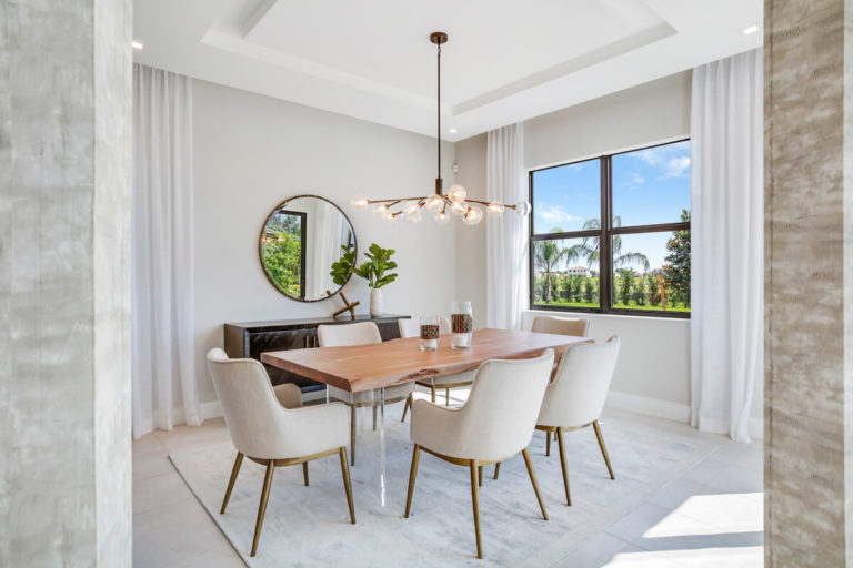 Interior of South Florida new construction home